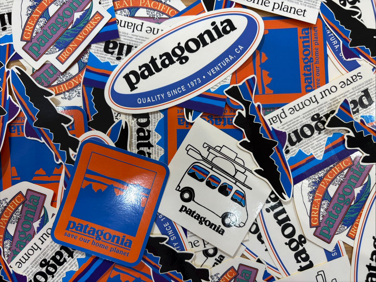 Patagoniaのロゴは、、、