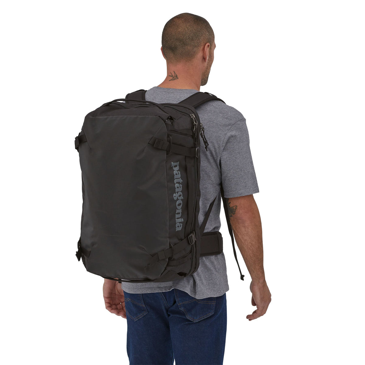 【耐水 機内持ち込み可 3WAY】ブラックホール・MLC 45L