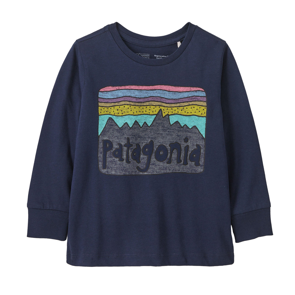 Baby L/S Regenerative Organic Certified Cotton Fitz Roy Skie