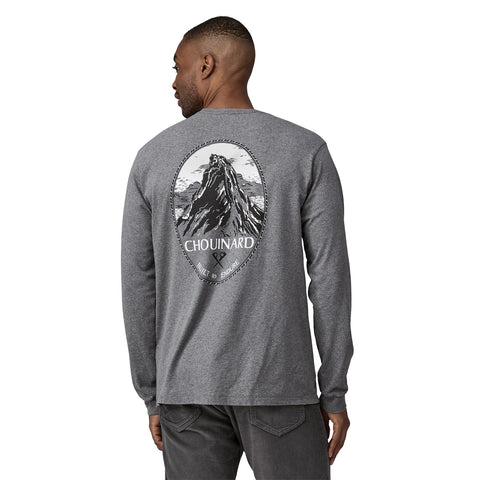 M's L/S Chouinard Crest Responsibili-Tee