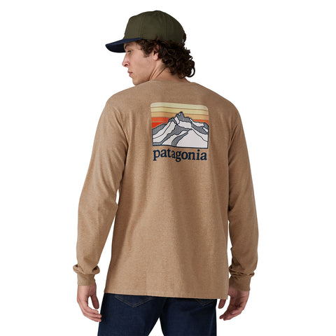 M's L/S Line Logo Ridge Responsibili-Tee