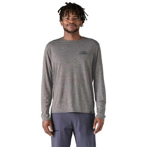 Men's Long-Sleeved Capilene® Cool Daily Graphic Shirt