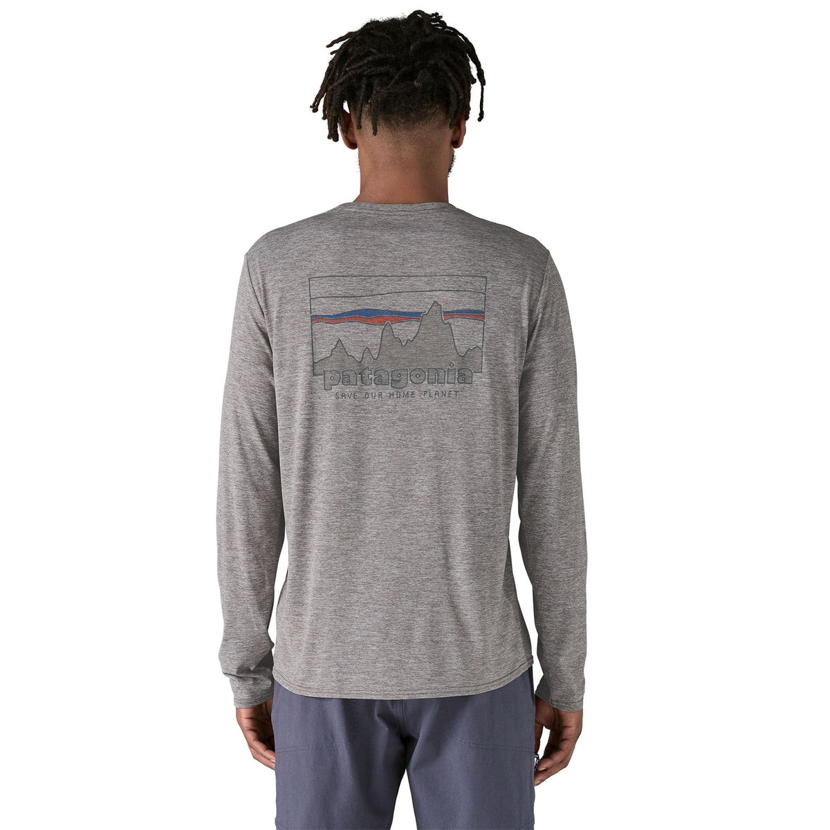 Men's Long-Sleeved Capilene® Cool Daily Graphic Shirt