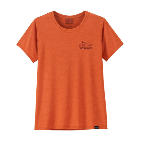 ウィメンズ・キャプリーン・クール・デイリー・グラフィック・シャツ（ランズ）