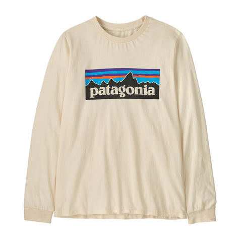 キッズ・ロングスリーブ・P-6 ロゴ・Tシャツ　FW24