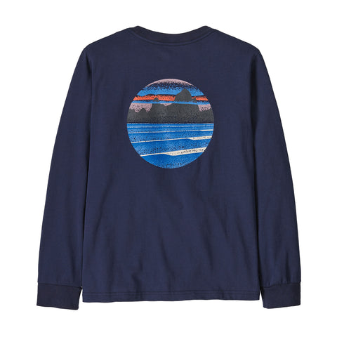 K's L/S Skyline Stencil T-Shirt