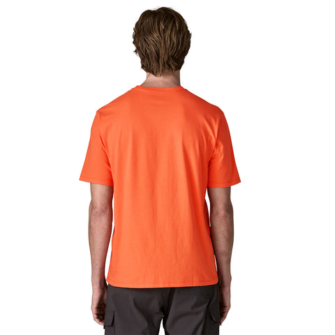 メンズ・'73 テキスト・ロゴ・オーガニック・Tシャツ