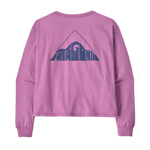 ウィメンズ・ロングスリーブ・ドリフトウェイズ・イージーカット・オーガニック・Tシャツ