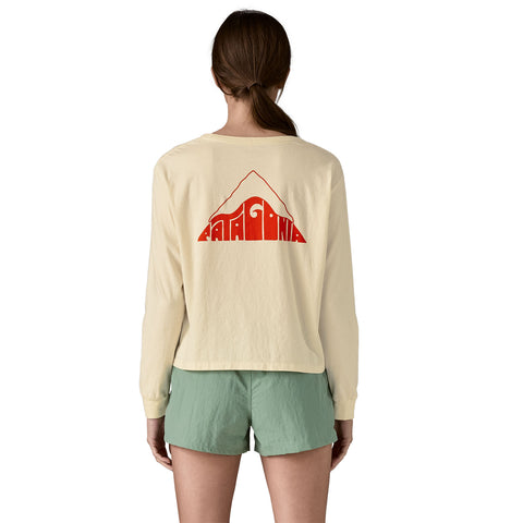 ウィメンズ・ロングスリーブ・ドリフトウェイズ・イージーカット・オーガニック・Tシャツ