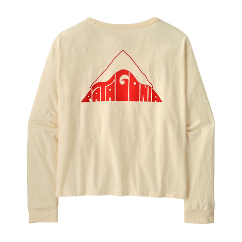 ウィメンズ・ロングスリーブ・ドリフトウェイズ・イージーカット・オーガニック・Tシャツ