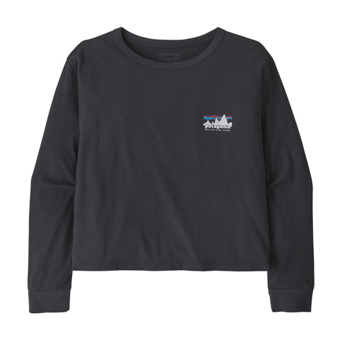ウィメンズ・ロングスリーブ・'73 スカイライン・イージーカット・オーガニック・Tシャツ