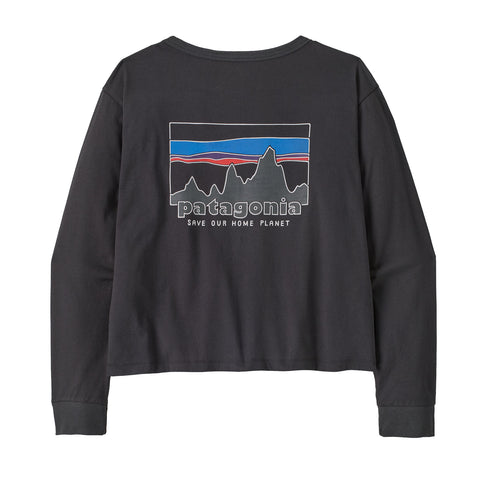 ウィメンズ・ロングスリーブ・'73 スカイライン・イージーカット・オーガニック・Tシャツ