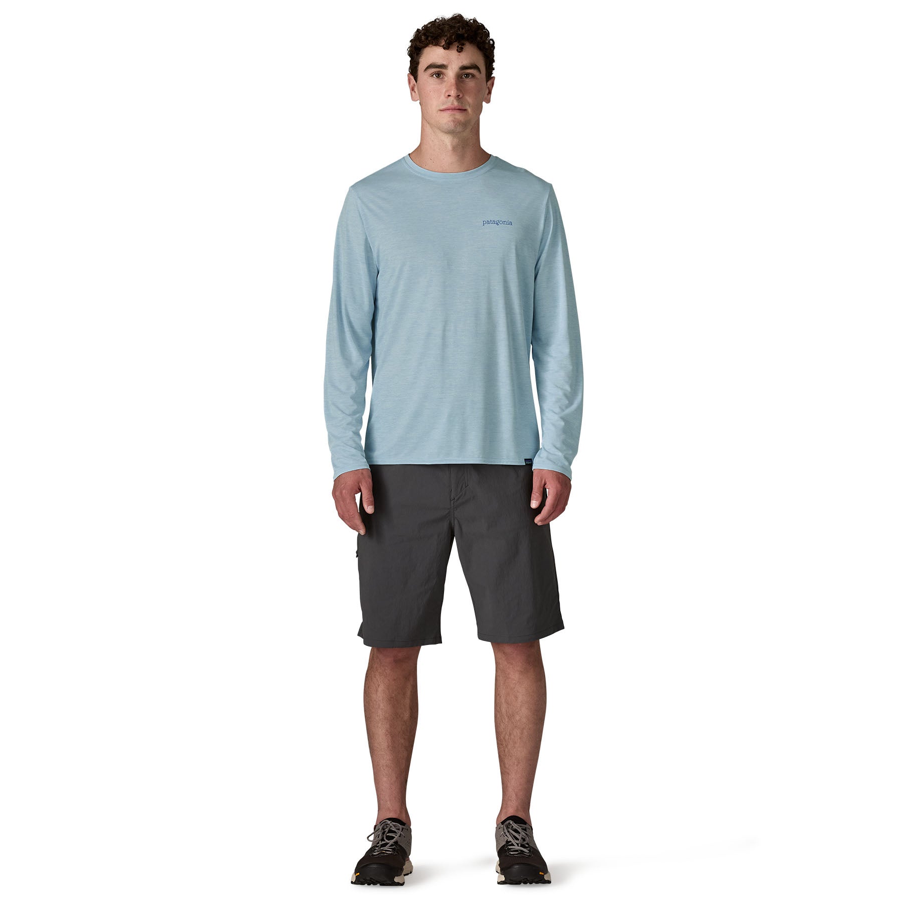 パタゴニア　キャプリーンクール　ロングスリーブ(S)試着のみ　トラウト柄 patagonia（パタゴニア） / ロングスリーブキャプリーンクール