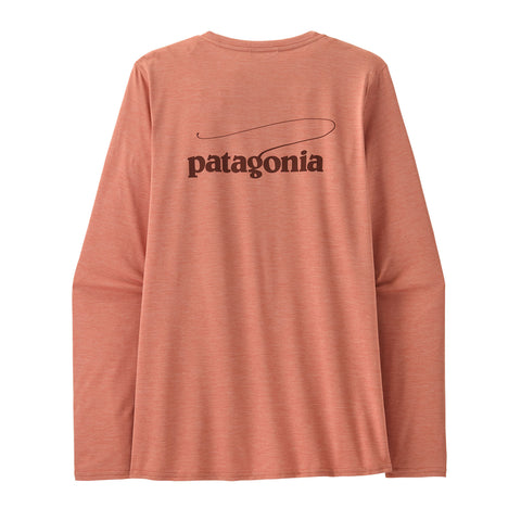 ウィメンズ・ロングスリーブ・キャプリーン・クール・デイリー・グラフィック・シャツ（ウォーターズ）