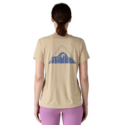 ウィメンズ・キャプリーン・クール・デイリー・グラフィック・シャツ（ランズ）