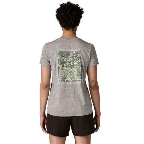 ウィメンズ・キャプリーン・クール・デイリー・グラフィック・シャツ（ランズ） SS25