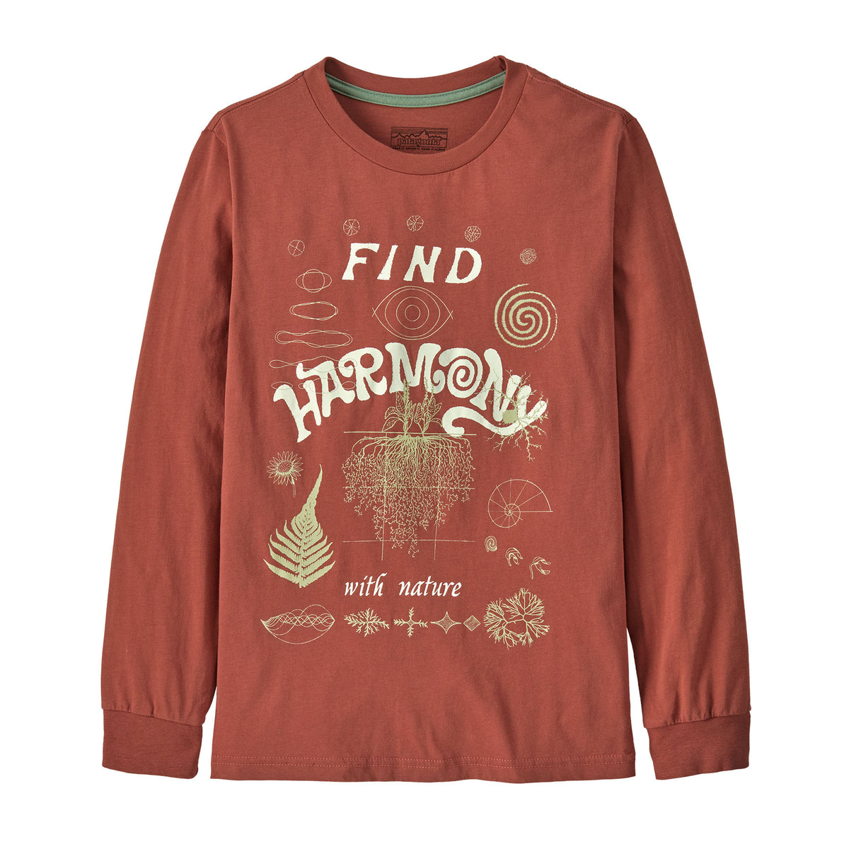 キッズ・ロングスリーブ・グラフィック・Tシャツ