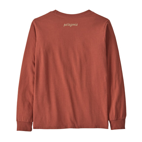 キッズ・ロングスリーブ・グラフィック・Tシャツ