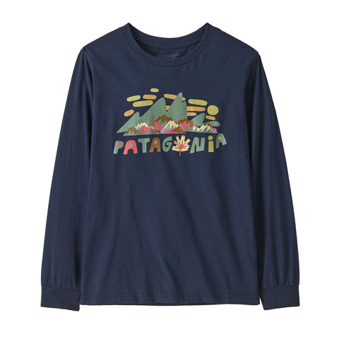 キッズ・ロングスリーブ・グラフィック・Tシャツ