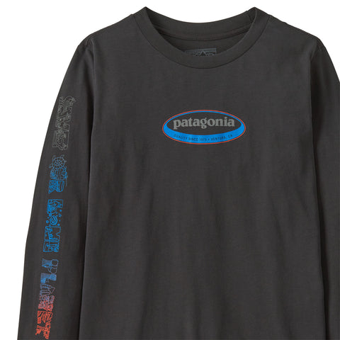 キッズ・ロングスリーブ・グラフィック・Tシャツ