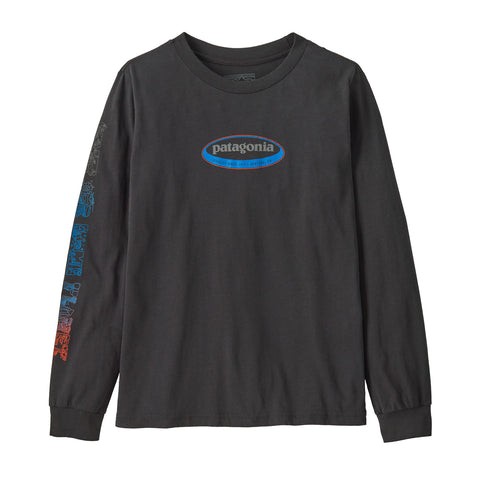 キッズ・ロングスリーブ・グラフィック・Tシャツ