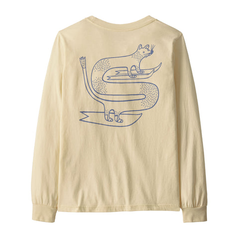 キッズ・ロングスリーブ・グラフィック・Tシャツ