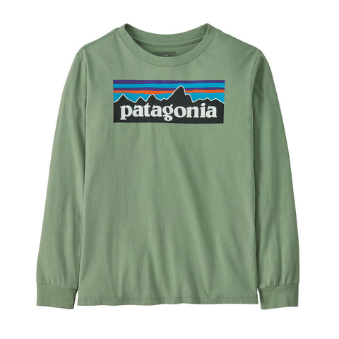 キッズ・ロングスリーブ・P-6 ロゴ・Tシャツ