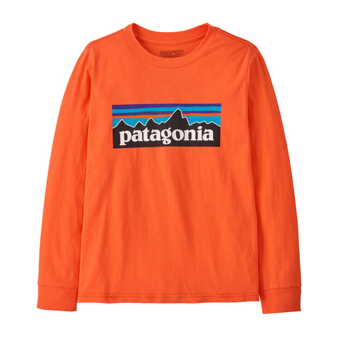 キッズ・ロングスリーブ・P-6 ロゴ・Tシャツ