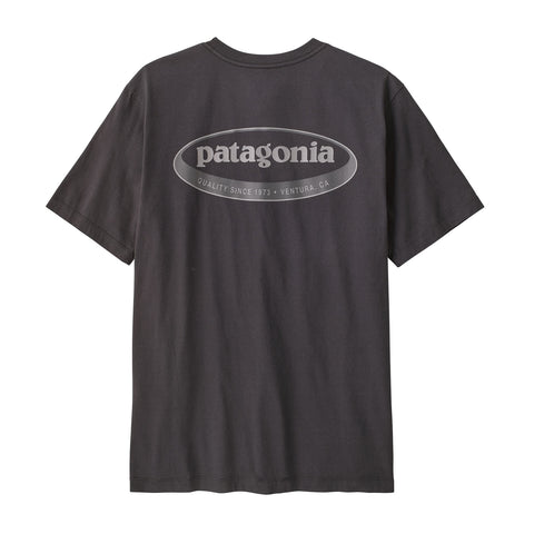 【オーガニックコットン】メンズ・'95 オーバル・ロゴ・Tシャツ
