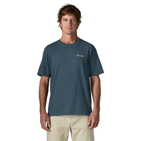 メンズ・ウォーター・ピープル・バナー・Tシャツ