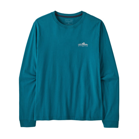 メンズ・ロングスリーブ・フィッツロイ・フットヒルズ・Tシャツ