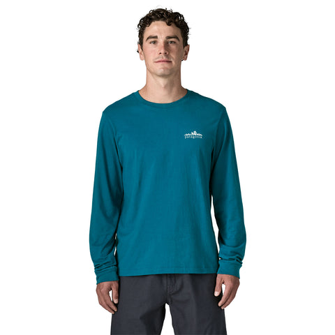 メンズ・ロングスリーブ・フィッツロイ・フットヒルズ・Tシャツ