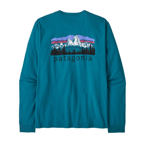 メンズ・ロングスリーブ・フィッツロイ・フットヒルズ・Tシャツ