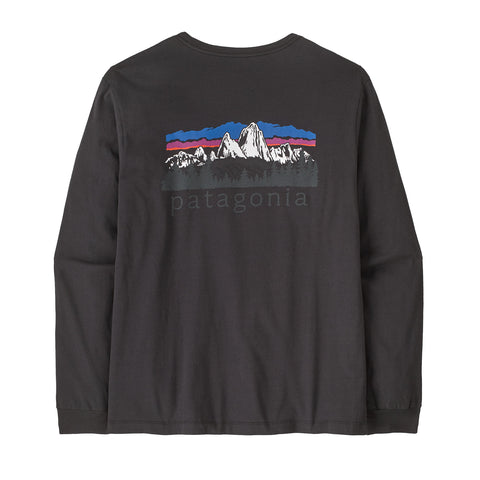 メンズ・ロングスリーブ・フィッツロイ・フットヒルズ・Tシャツ