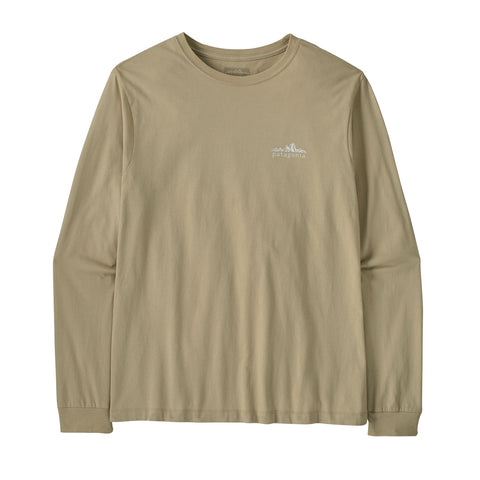 メンズ・ロングスリーブ・フィッツロイ・フットヒルズ・Tシャツ