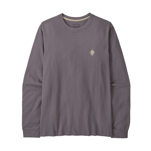 メンズ・ロングスリーブ・ミッドウェイト・ハット・トリッパー・スカイライン・Tシャツ