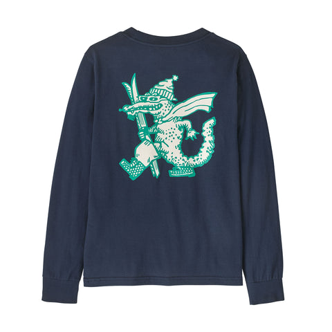 キッズ・ロングスリーブ・グラフィック・Tシャツ