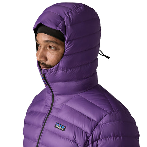 【800FP】メンズ・ダウン・セーター・フーディ