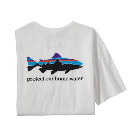 メンズ・ホーム・ウォーター・トラウト・オーガニック・Tシャツ