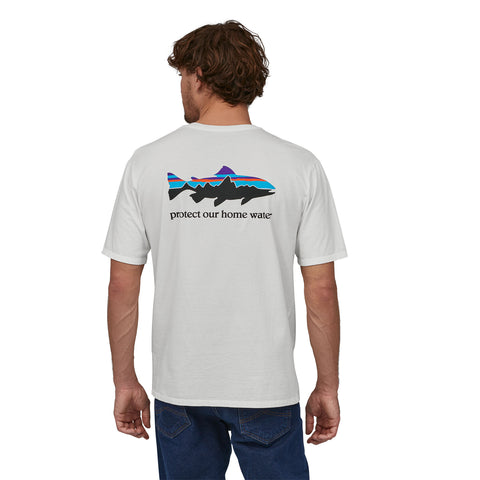 メンズ・ホーム・ウォーター・トラウト・オーガニック・Tシャツ