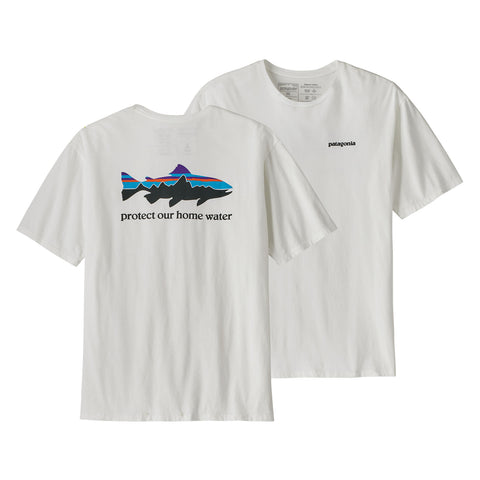 メンズ・ホーム・ウォーター・トラウト・オーガニック・Tシャツ