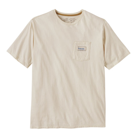 メンズ・ウォーター・ピープル・オーガニック・ポケット・Tシャツ SS25
