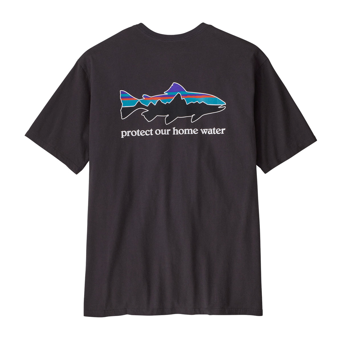メンズ・ホーム・ウォーター・トラウト・オーガニック・Tシャツ