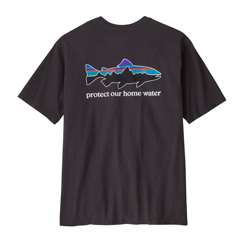 メンズ・ホーム・ウォーター・トラウト・オーガニック・Tシャツ