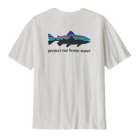 メンズ・ホーム・ウォーター・トラウト・オーガニック・Tシャツ