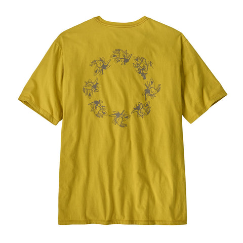 メンズ・ウォーター・ピープル・オーガニック・ポケット・Tシャツ SS25