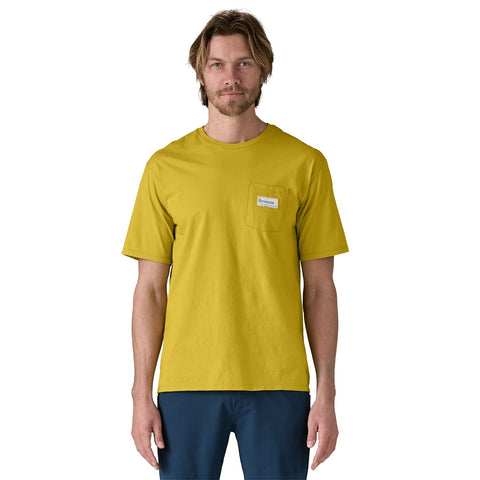 メンズ・ウォーター・ピープル・オーガニック・ポケット・Tシャツ