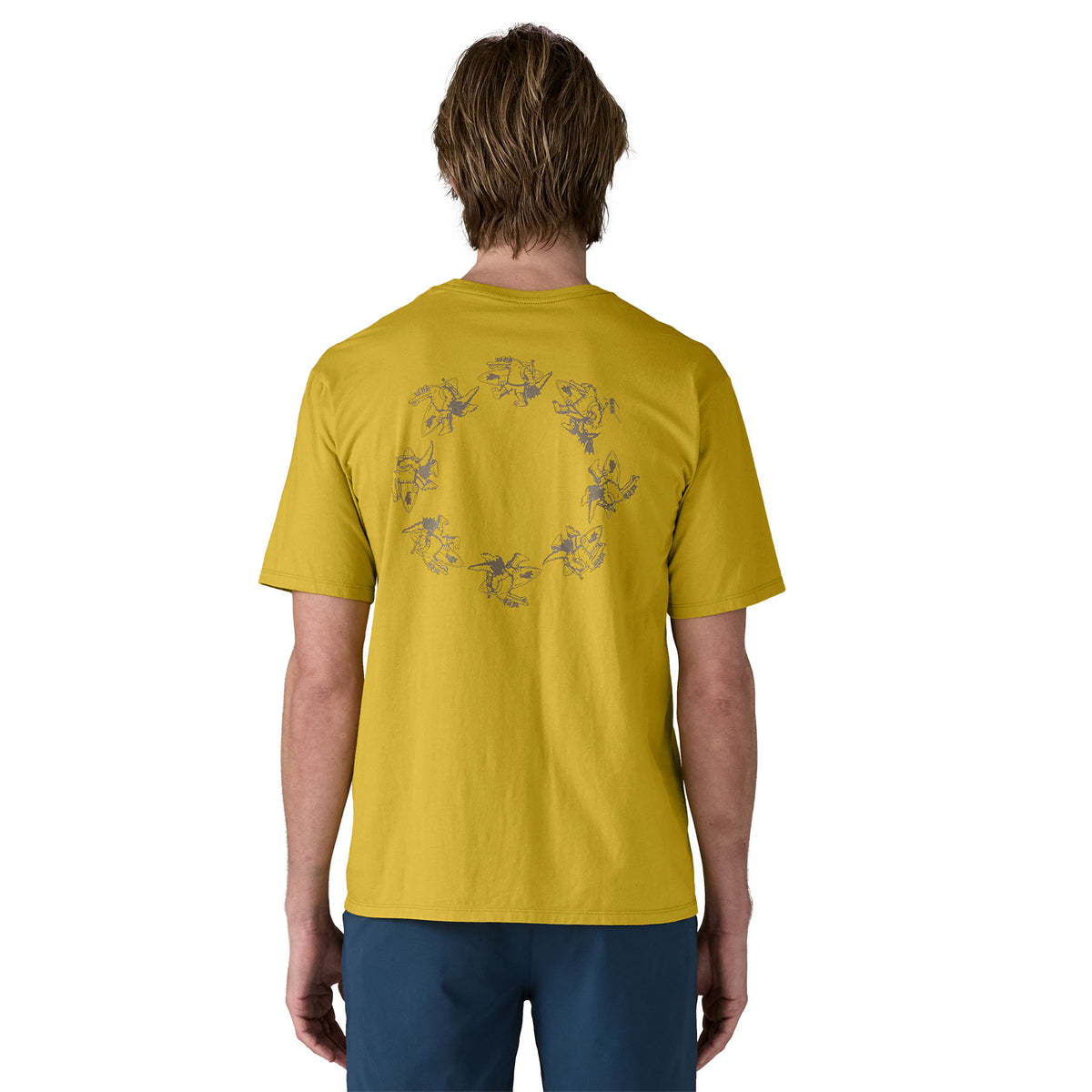 メンズ・ウォーター・ピープル・オーガニック・ポケット・Tシャツ