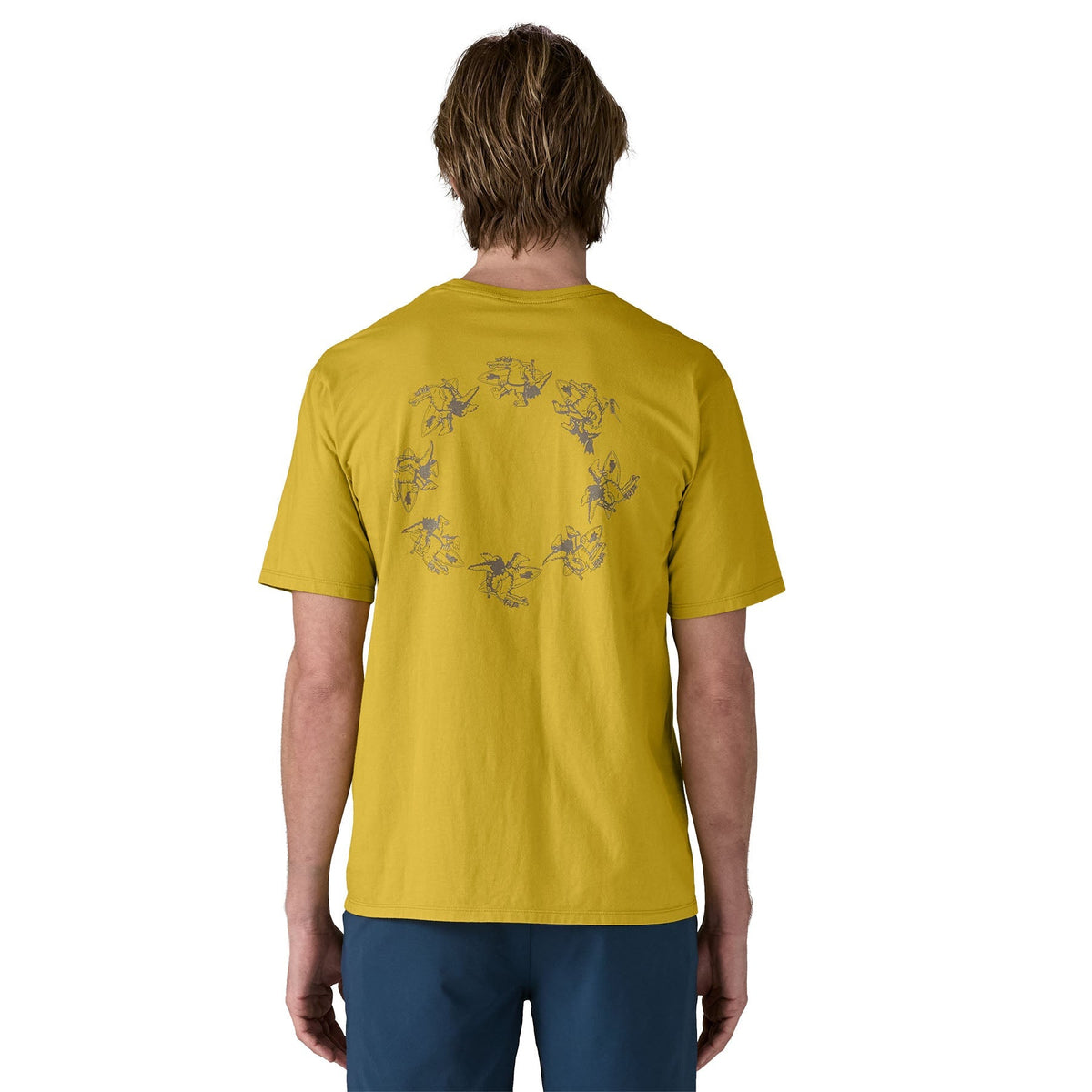 メンズ・ウォーター・ピープル・オーガニック・ポケット・Tシャツ SS25