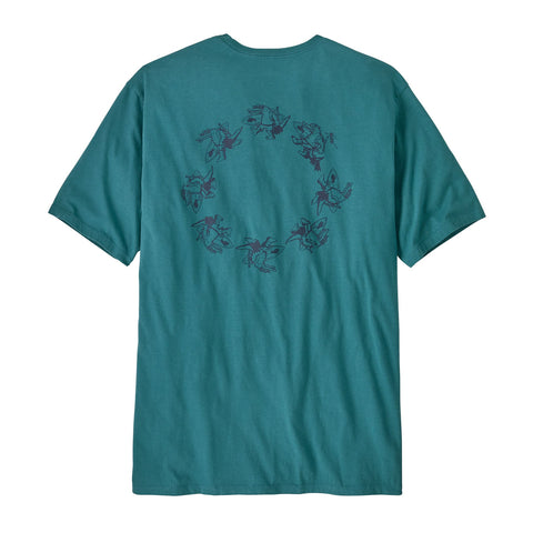 メンズ・ウォーター・ピープル・オーガニック・ポケット・Tシャツ